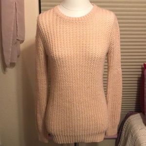 Baby pink pullover sweater